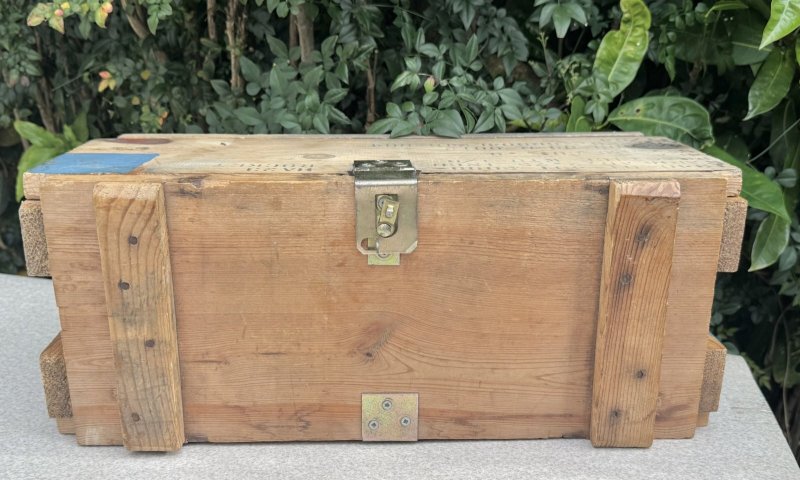 画像6: 米軍実物 WARHEAD,2.75 INCH ROCKET,PRACTIC 弾薬箱 (6)