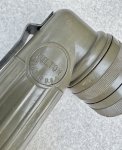画像7: 米軍実物 FULTON MX-991/U L型 LED フラッシュライト OD  (7)