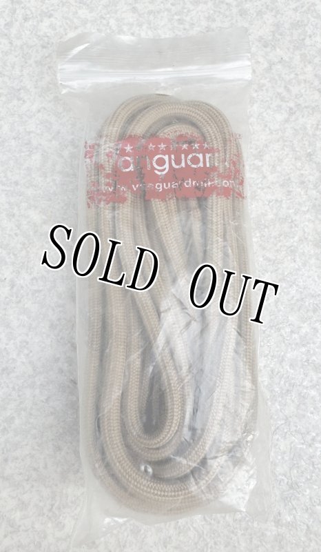 画像1: 米軍放出品 VANGUARD BOOT LACES 72 TAN (1)