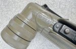 画像2: 米軍実物 FULTON　MX-991/U　L型　フラッシュライト　OD  (2)