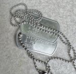 画像2: 米軍実物 US MARINE ドッグタグ (2)