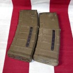 画像1: 米軍実物 MAGPUL PMAG 30 GEN M3 AR-15/M4/M16 30連マガジン   WINDOW 両窓 30rd マグ 5.56mm コヨーテタン　2個セット  (1)