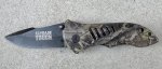 画像1: 米軍放出品 SCHRADE KNIVES TOUGH カモフラージュナイフ  ST6C (1)