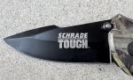 画像2: 米軍放出品 SCHRADE KNIVES TOUGH カモフラージュナイフ  ST6C (2)