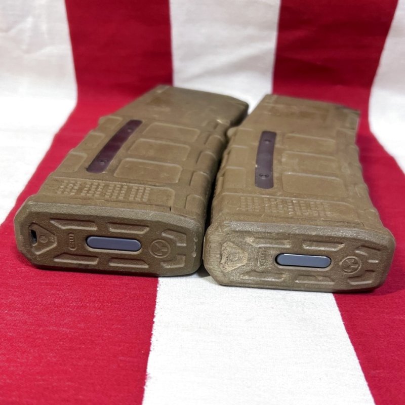 画像3: 米軍実物 MAGPUL PMAG 30 GEN M3 AR-15/M4/M16 30連マガジン   WINDOW 両窓 30rd マグ 5.56mm コヨーテタン　2個セット  (3)