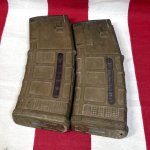 画像1: 米軍実物 MAGPUL PMAG 30 GEN M3 AR-15/M4/M16 30連マガジン   WINDOW 両窓 30rd マグ 5.56mm コヨーテタン　2個セット  (1)