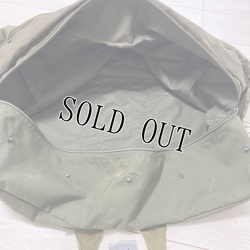 画像7: 米軍放出品 ナイロン パラシュート キットバッグ  (7)