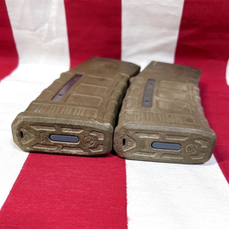 画像3: 米軍実物 MAGPUL PMAG 30 GEN M3 AR-15/M4/M16 30連マガジン   WINDOW 両窓 30rd マグ 5.56mm コヨーテタン　2個セット  (3)