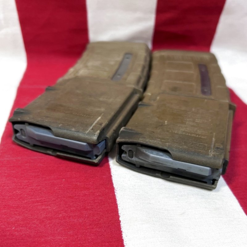 画像4: 米軍実物 MAGPUL PMAG 30 GEN M3 AR-15/M4/M16 30連マガジン   WINDOW 両窓 30rd マグ 5.56mm コヨーテタン　2個セット  (4)