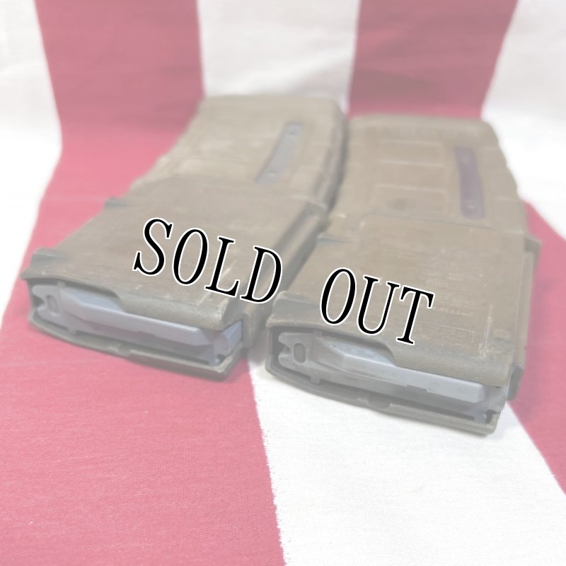 画像4: 米軍実物 MAGPUL PMAG 30 GEN M3 AR-15/M4/M16 30連マガジン   WINDOW 両窓 30rd マグ 5.56mm コヨーテタン　2個セット  (4)