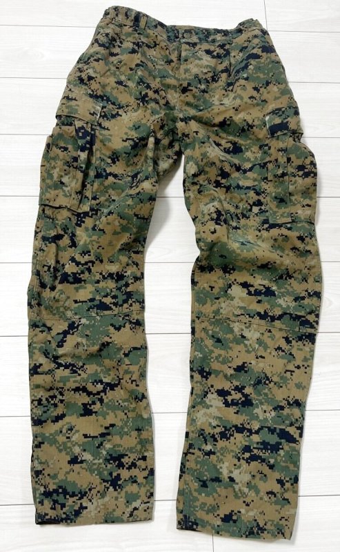 画像1: 海兵隊実物 USMC　ウッドマーパットパンツ　MEDIUM-LONG (1)