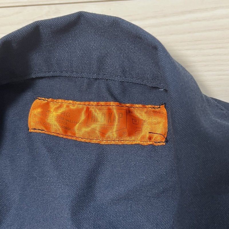 画像4: 米軍放出品 RED KAP カバーオール 紺 42R (4)