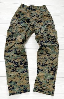 米海兵隊マーパットウッドランド迷彩トラウザースパンツM/Rサイズ2012年官給品 米海兵隊マーパットウッドランド迷彩トラウザースパンツM/R