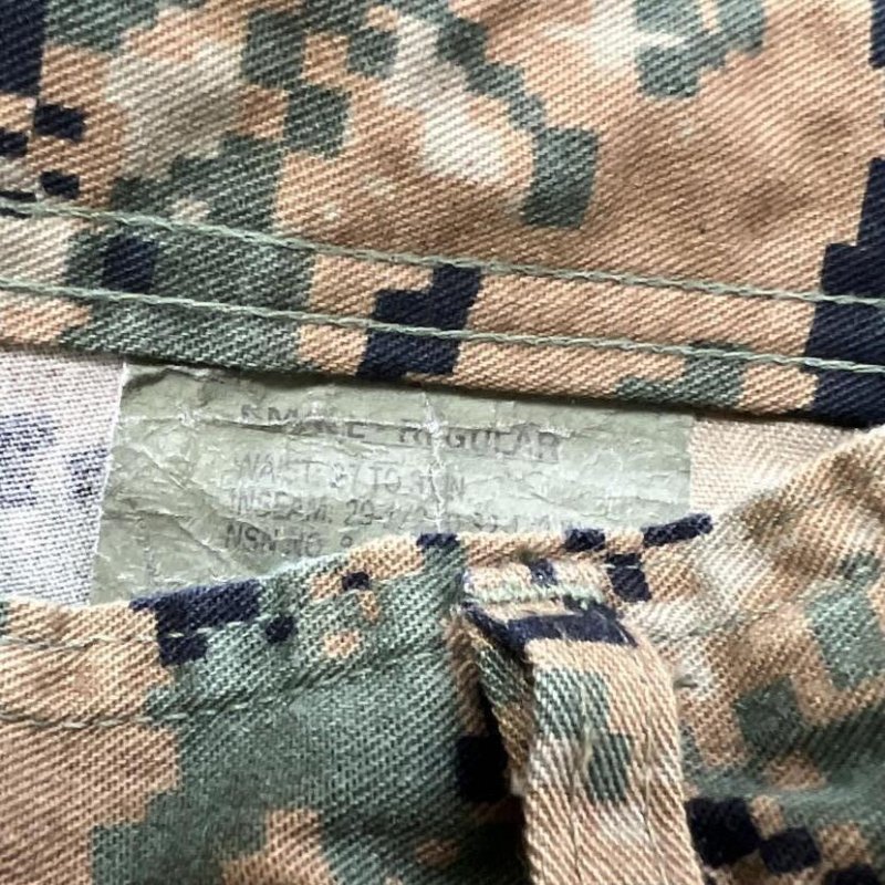 画像4: 海兵隊実物 USMC ウッドマーパットパンツ SMALL-REGULAR (4)