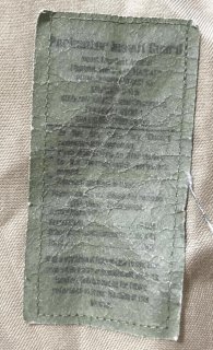 米軍　実物　CWU−73P FLYERS COVERALLS 38R 送料無料 米軍実物 COVERALLS,FLYER'S SUMMER,FIRE-RESISTANT フライト
