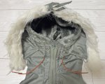 画像6: 米軍実物 ALPHA HOOD WINTER FLYERS ビンテージ フード (6)