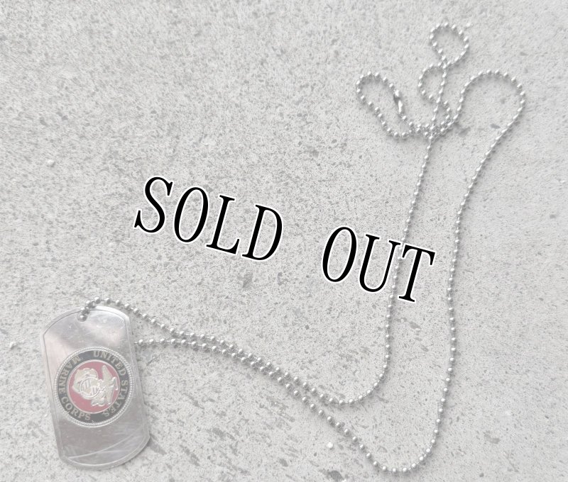 画像1: 米軍放出品 海兵隊 公認 DOG TAG  (1)