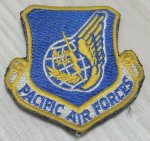 画像1: 米軍実物 PACAF 太平洋空軍 USAF フライトジャケット MA-1 B3 A2 L2 CWU36 (1)