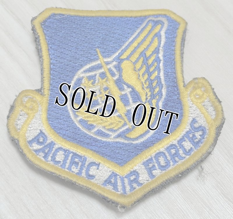 画像1: 米軍実物 PACAF 太平洋空軍 USAF フライトジャケット MA-1 B3 A2 L2 CWU36 (1)