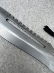 画像3: 米軍放出品 マチェット 鉈  440ステンレス鋼 (3)