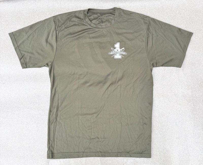 画像1: 米軍放出品 USMC 9TH ENGINEER SUPPORT BATTALION Tシャツ MEDIUM (1)
