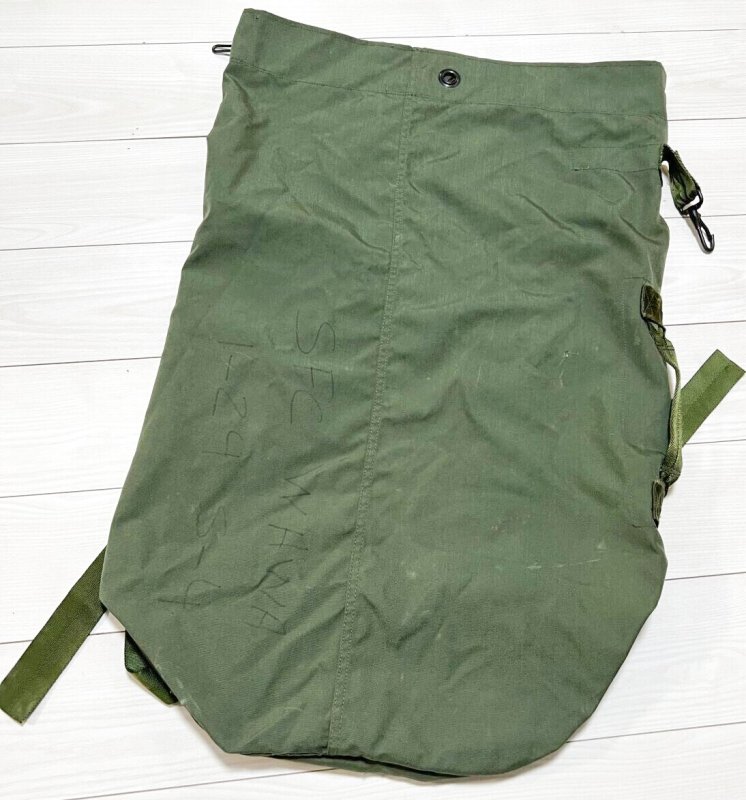 画像4: 米軍実物 ナイロン ダッフルバッグ SEA BAG (4)