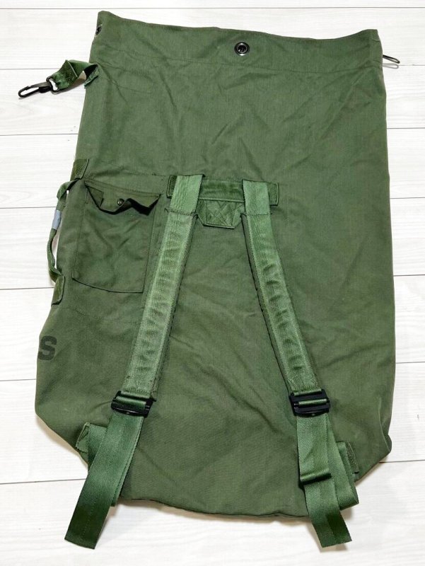 画像1: 米軍実物 ナイロン ダッフルバッグ　SEA BAG (1)