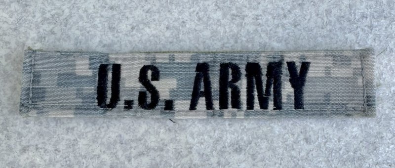 画像1: 米軍実物　U.S. ARMY ロゴ　ワッペン　米陸軍 (1)