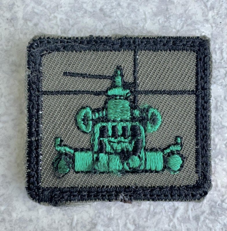 画像1: 米軍放出品 US MARINE CH-53E ODグリーン ネイムタグ ウィングパッチ (1)