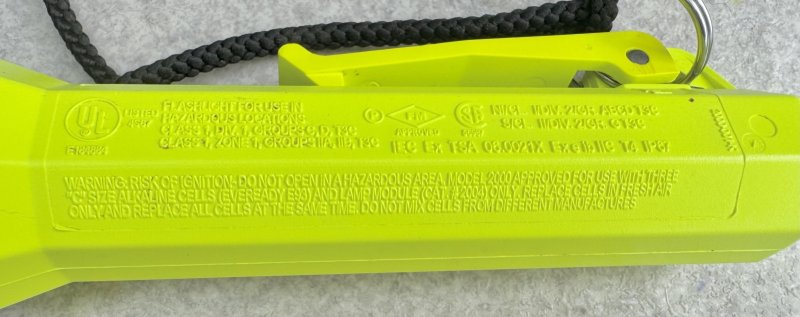 画像6: 米軍実物 PELICAN ペリカン SABRE ライト 2000 (6)