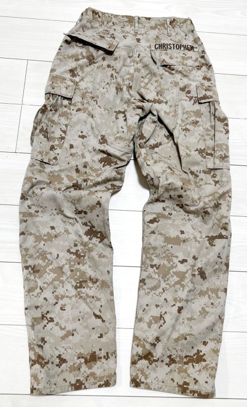画像4: 米軍実物 USMC デザートマーパットパンツ　SMALL-REGULAR (4)