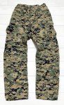 画像1: 海兵隊実物 USMC　ウッドマーパットパンツ　MEDIUM-LONG (1)