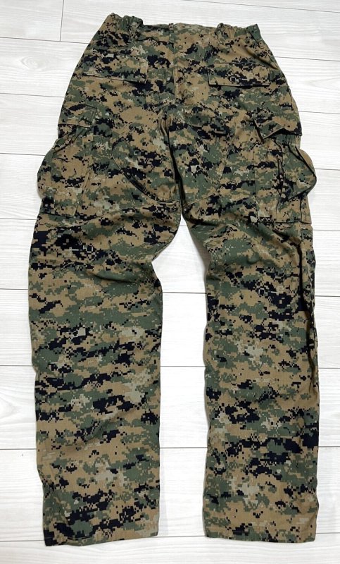 画像2: 海兵隊実物 USMC　ウッドマーパットパンツ　MEDIUM-LONG (2)