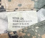 画像3: 海兵隊実物 USMC　ウッドマーパットパンツ　MEDIUM-LONG (3)