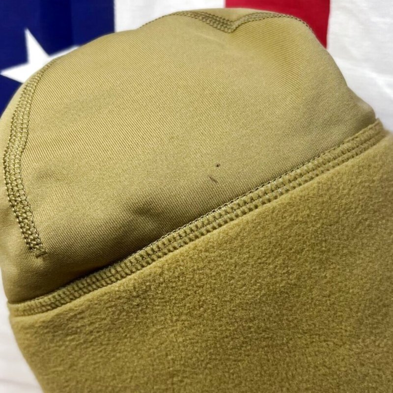 画像4: 米軍実物 USMC　MARINES　ポーラテックフリースキャップ　LARGE-X LARGE (4)