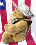 画像2: 米軍放出品 USMC 海兵隊 ミリタリー オードナンスプレキャリ着用ベアー　 (2)