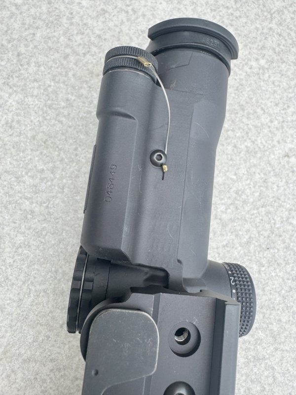 画像20: 米軍実物 Trijicon USMC SCO VCOG 1-8x28mm Red MRAD Tree Reticle Riflescope w/LaRue LT799 Mount, Tenebraex Flip Caps & Soft Case VC18-C-2400012 (20)