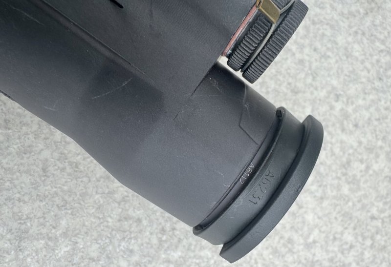 画像18: 米軍実物 Trijicon USMC SCO VCOG 1-8x28mm Red MRAD Tree Reticle Riflescope w/LaRue LT799 Mount, Tenebraex Flip Caps & Soft Case VC18-C-2400012 (18)