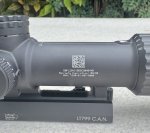 画像16: 米軍実物 Trijicon USMC SCO VCOG 1-8x28mm Red MRAD Tree Reticle Riflescope w/LaRue LT799 Mount, Tenebraex Flip Caps & Soft Case VC18-C-2400012 (16)