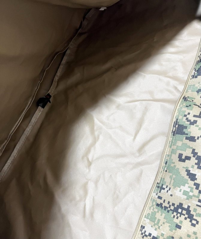 画像3: 米軍放出品　ウッドランドマーパット柄　迷彩衣装ケース (3)