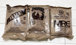 画像1: 米軍実物 【ワーニック】MREレーション/戦闘食 3個セット　キャンプ 車中泊 (1)