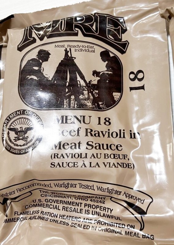 画像3: 米軍実物 【ワーニック】MREレーション/戦闘食 3個セット　キャンプ 車中泊 (3)