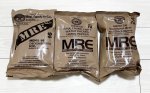 画像1: 米軍実物 【ワーニック】MREレーション/戦闘食 3個セット　キャンプ 車中泊 (1)