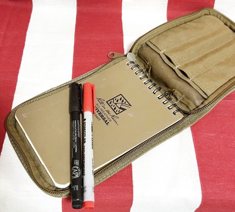 画像4: 米軍放出品　Rite In The Rain　メモ帳＆ポーチC946セット (4)