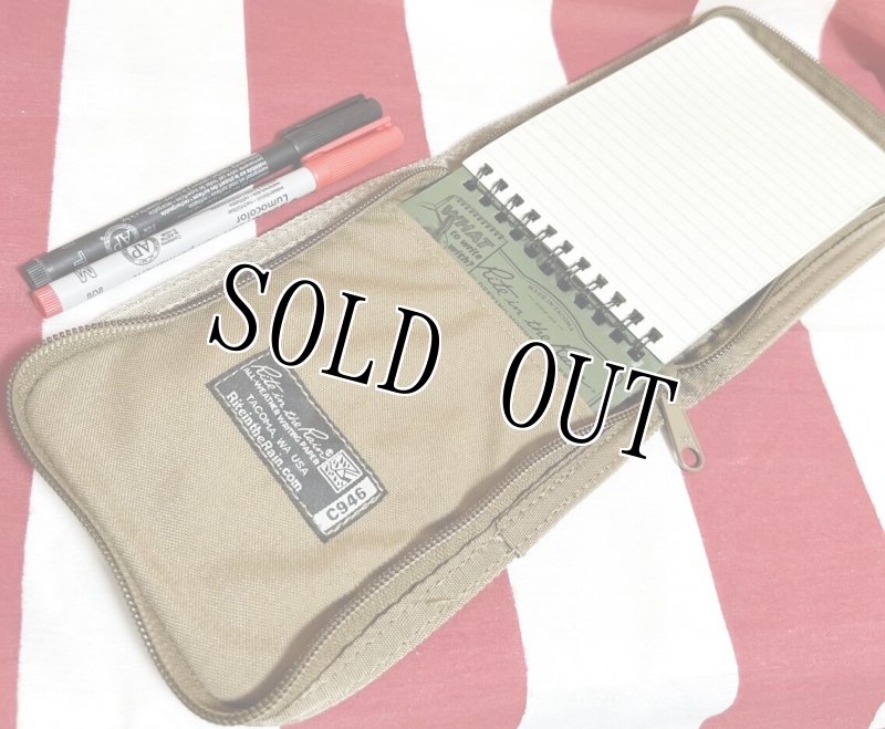 画像6: 米軍放出品　Rite In The Rain　メモ帳＆ポーチC946セット (6)