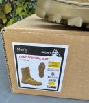 画像12: 新型 !!米海兵隊実物 Rocky USMC Tropical Boot  9.5 W (12)