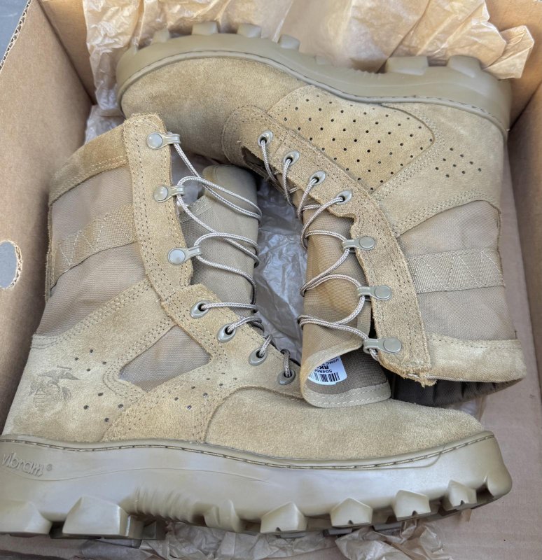 画像11: 新型 !!米海兵隊実物 Rocky USMC Tropical Boot  9.5 W (11)