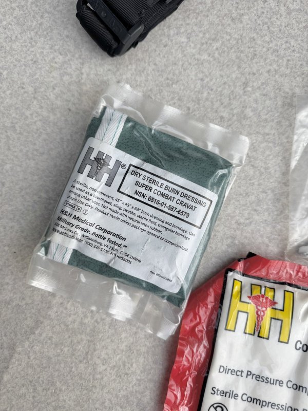 画像3: 米軍実物 メディカル トラウマ キット  ポーチ (3)