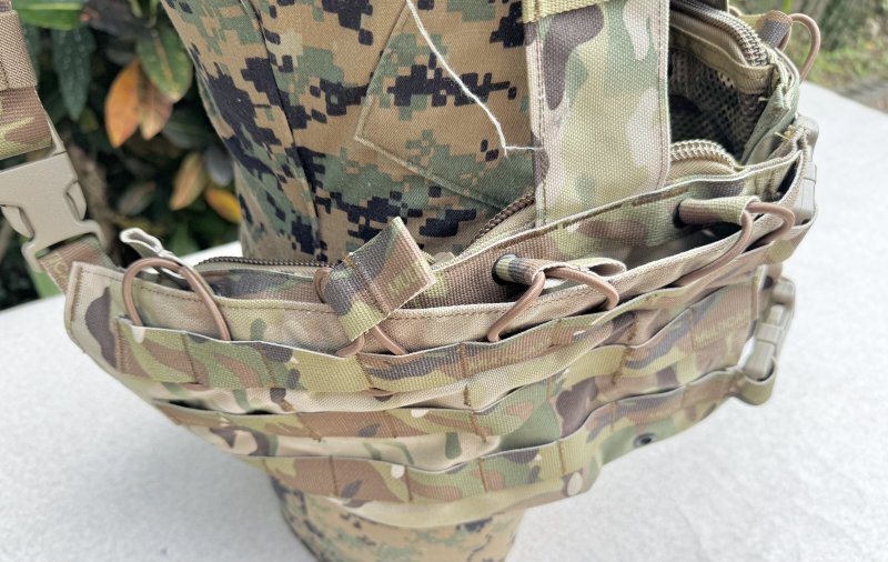 画像5: ORDNANCE TACTICAL OKINAWA 沖縄オードナンス製 FRONT FASTEX CHEST RIG (5)