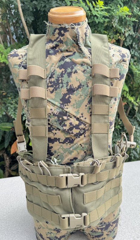 画像1: ORDNANCE TACTICAL OKINAWA 沖縄オードナンス製 FRONT FASTEX CHEST RIG (1)